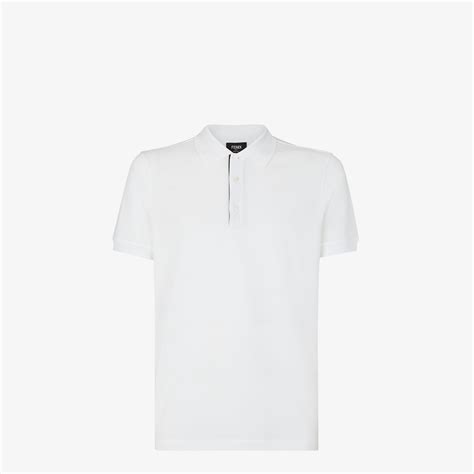 white fendi polo